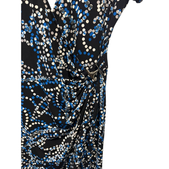 George Dress Size M Black Blue - Picture 3 of 4